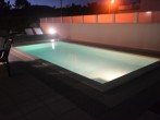 Pool at night Pool at night